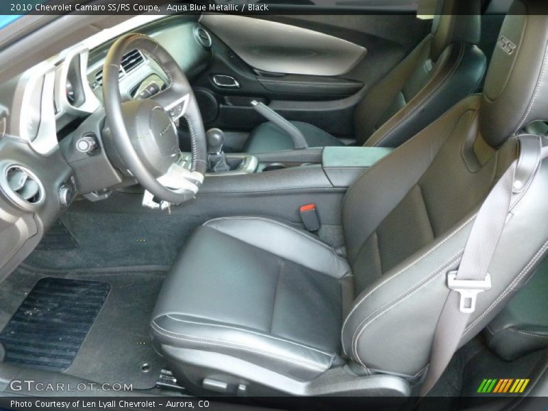  2010 Camaro SS/RS Coupe Black Interior