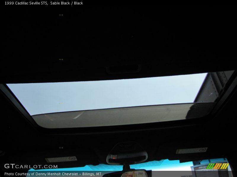 Sable Black / Black 1999 Cadillac Seville STS