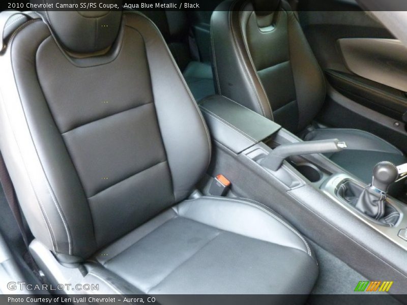 Aqua Blue Metallic / Black 2010 Chevrolet Camaro SS/RS Coupe