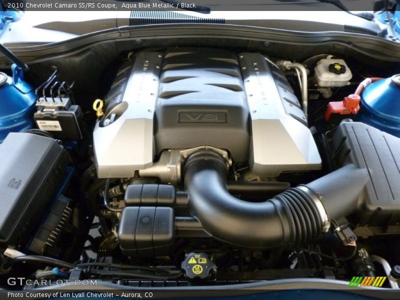  2010 Camaro SS/RS Coupe Engine - 6.2 Liter OHV 16-Valve V8