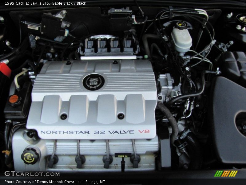 Sable Black / Black 1999 Cadillac Seville STS