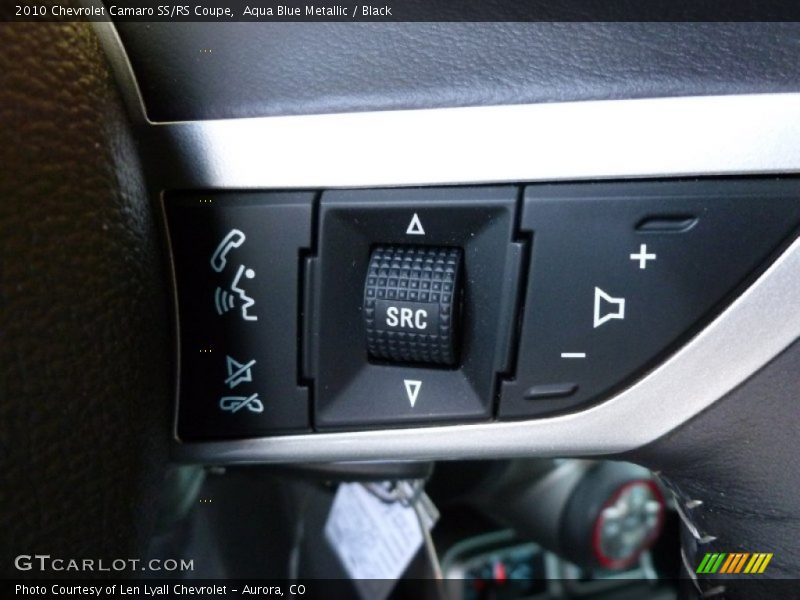 Aqua Blue Metallic / Black 2010 Chevrolet Camaro SS/RS Coupe