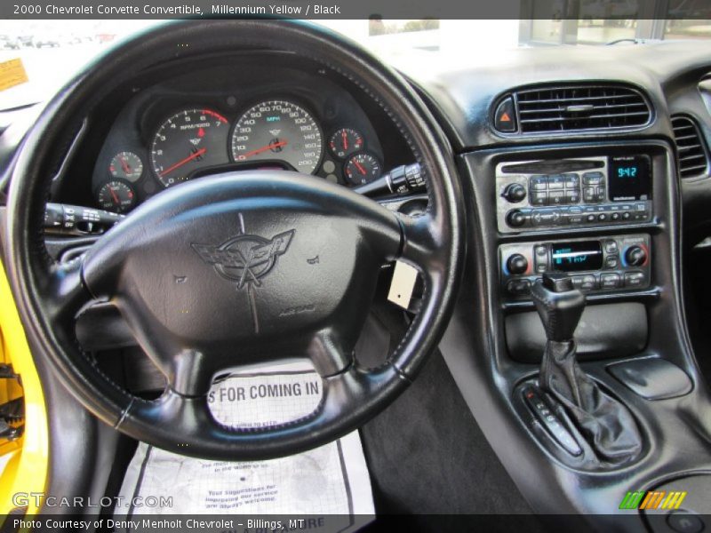 Dashboard of 2000 Corvette Convertible
