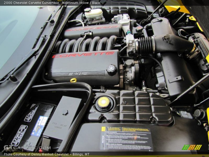  2000 Corvette Convertible Engine - 5.7 Liter OHV 16 Valve LS1 V8