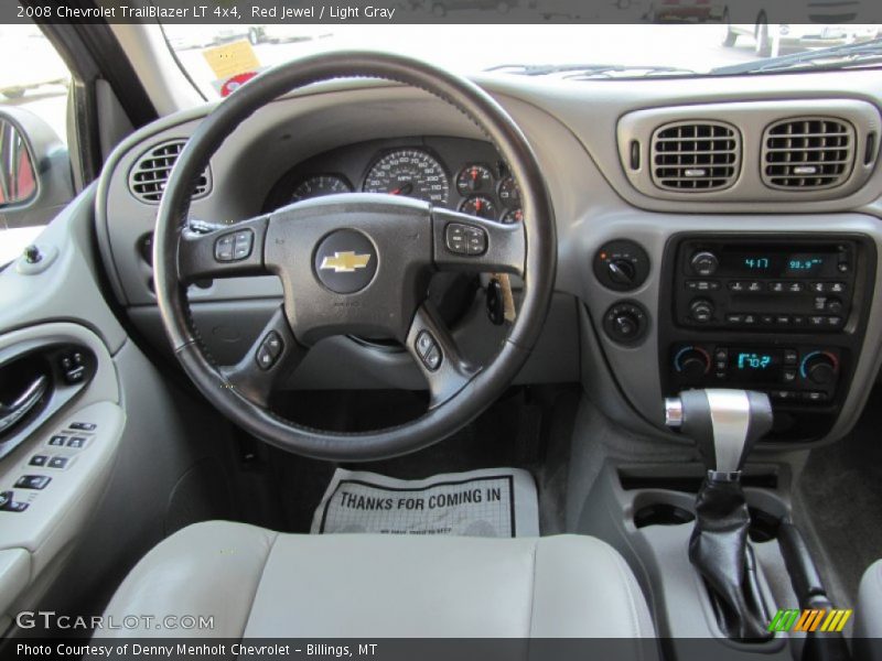 Dashboard of 2008 TrailBlazer LT 4x4