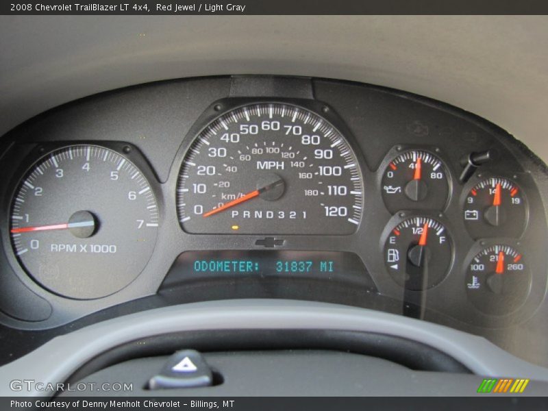  2008 TrailBlazer LT 4x4 LT 4x4 Gauges