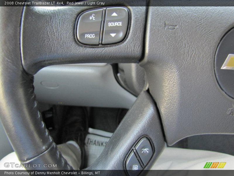 Red Jewel / Light Gray 2008 Chevrolet TrailBlazer LT 4x4