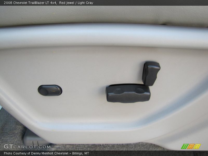 Red Jewel / Light Gray 2008 Chevrolet TrailBlazer LT 4x4
