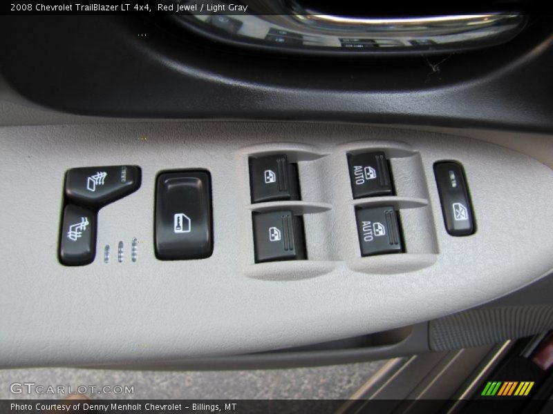 Red Jewel / Light Gray 2008 Chevrolet TrailBlazer LT 4x4