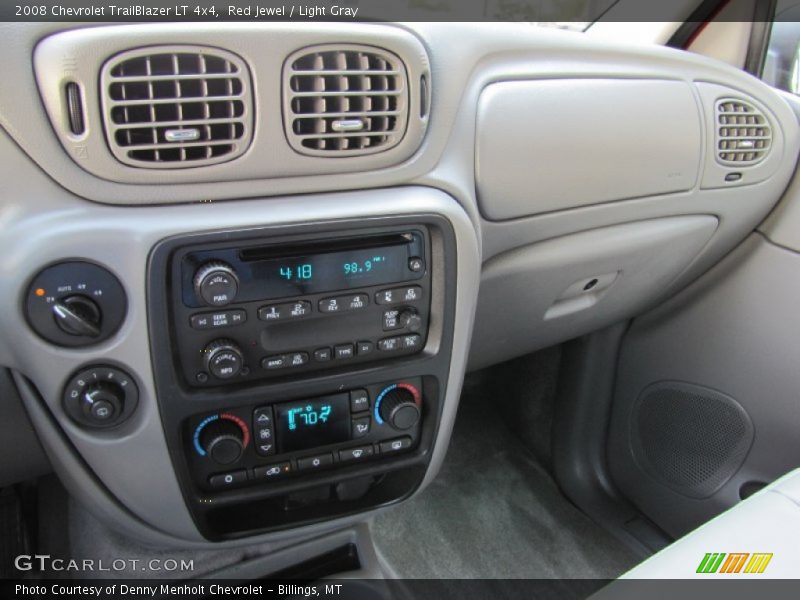 Red Jewel / Light Gray 2008 Chevrolet TrailBlazer LT 4x4
