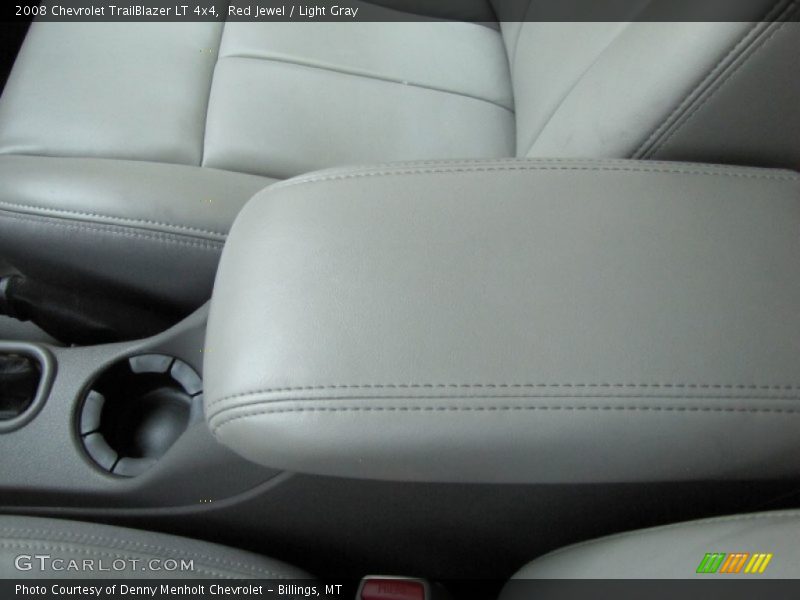 Red Jewel / Light Gray 2008 Chevrolet TrailBlazer LT 4x4