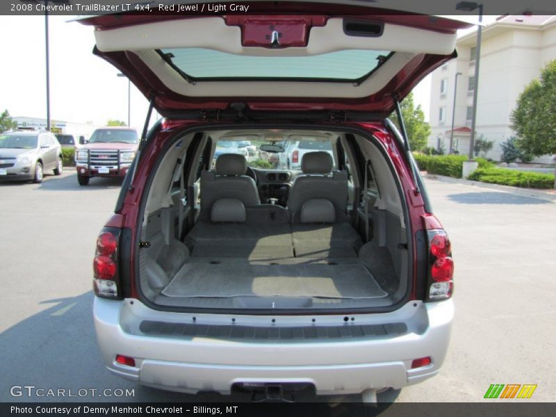 Red Jewel / Light Gray 2008 Chevrolet TrailBlazer LT 4x4
