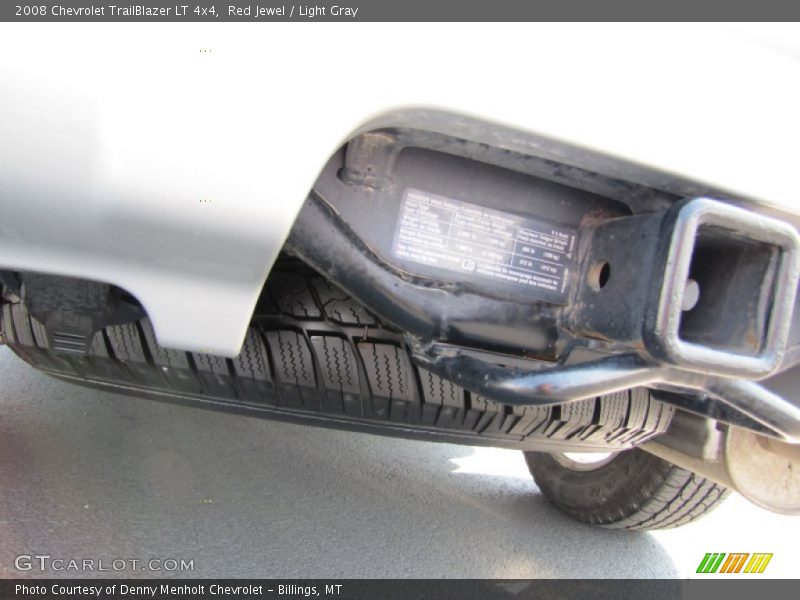 Red Jewel / Light Gray 2008 Chevrolet TrailBlazer LT 4x4