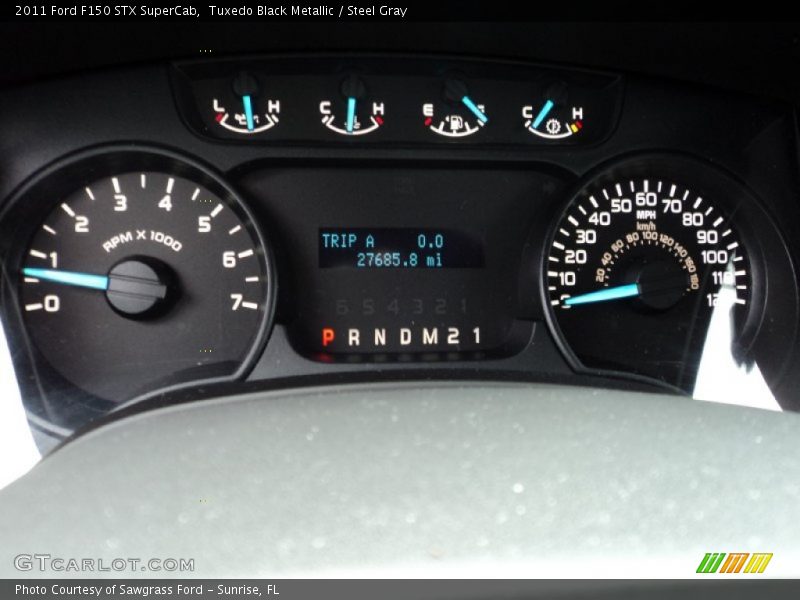  2011 F150 STX SuperCab STX SuperCab Gauges