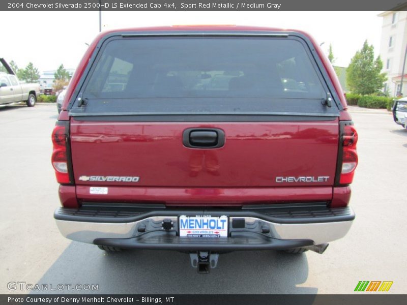 Sport Red Metallic / Medium Gray 2004 Chevrolet Silverado 2500HD LS Extended Cab 4x4