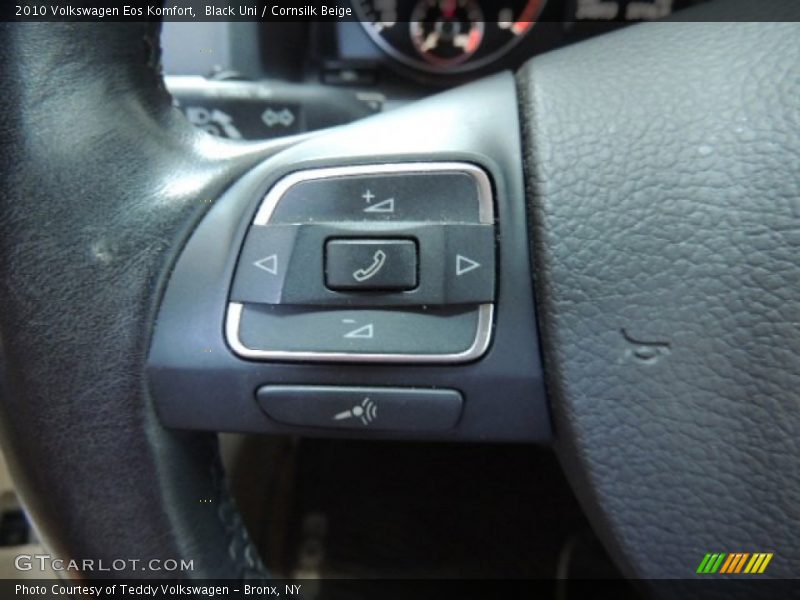Black Uni / Cornsilk Beige 2010 Volkswagen Eos Komfort