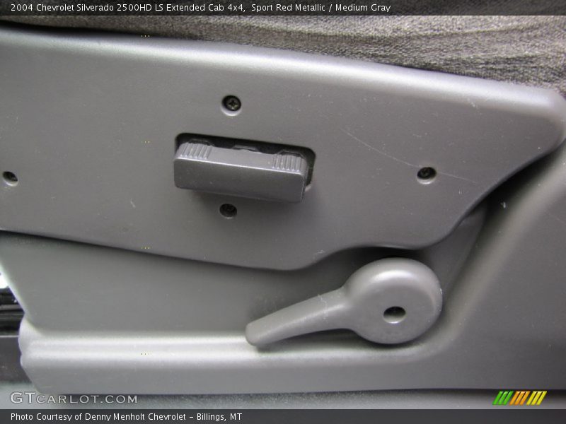 Sport Red Metallic / Medium Gray 2004 Chevrolet Silverado 2500HD LS Extended Cab 4x4