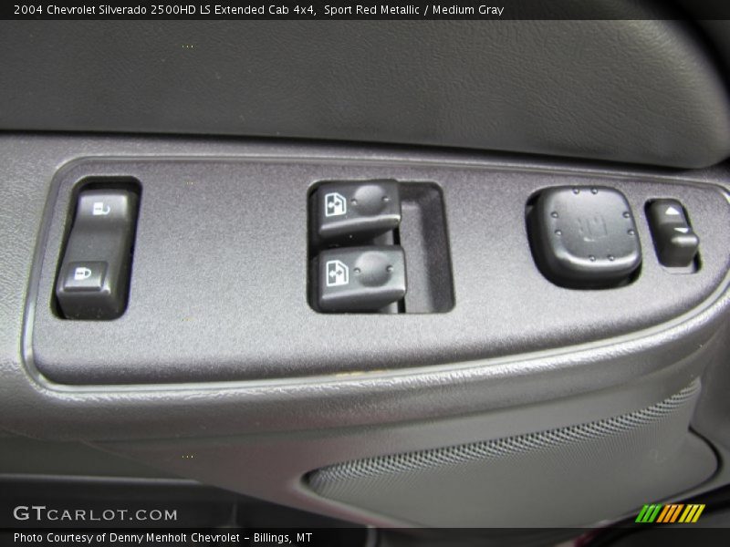 Sport Red Metallic / Medium Gray 2004 Chevrolet Silverado 2500HD LS Extended Cab 4x4