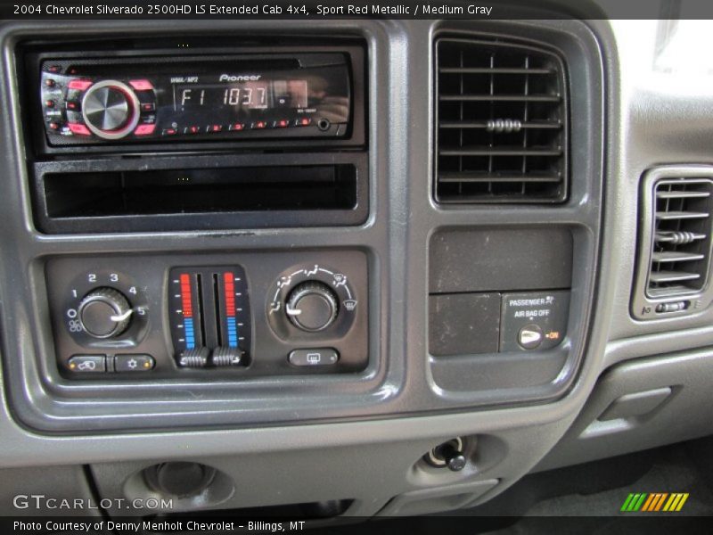 Sport Red Metallic / Medium Gray 2004 Chevrolet Silverado 2500HD LS Extended Cab 4x4