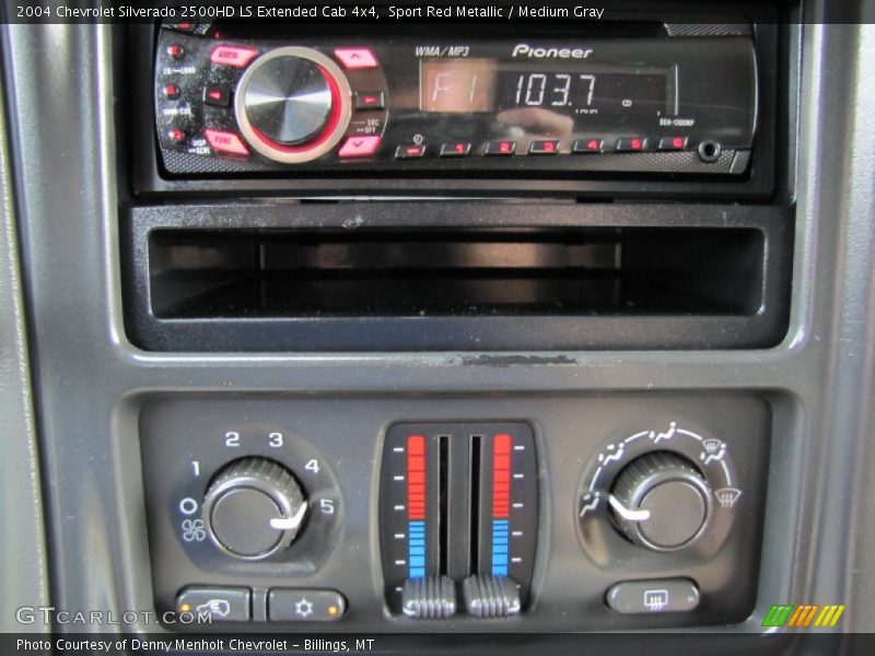 Sport Red Metallic / Medium Gray 2004 Chevrolet Silverado 2500HD LS Extended Cab 4x4