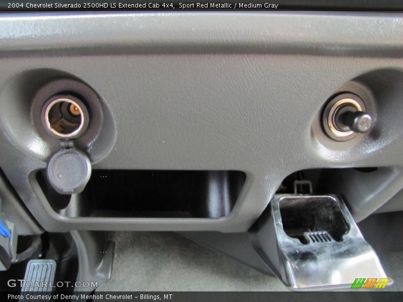 Sport Red Metallic / Medium Gray 2004 Chevrolet Silverado 2500HD LS Extended Cab 4x4