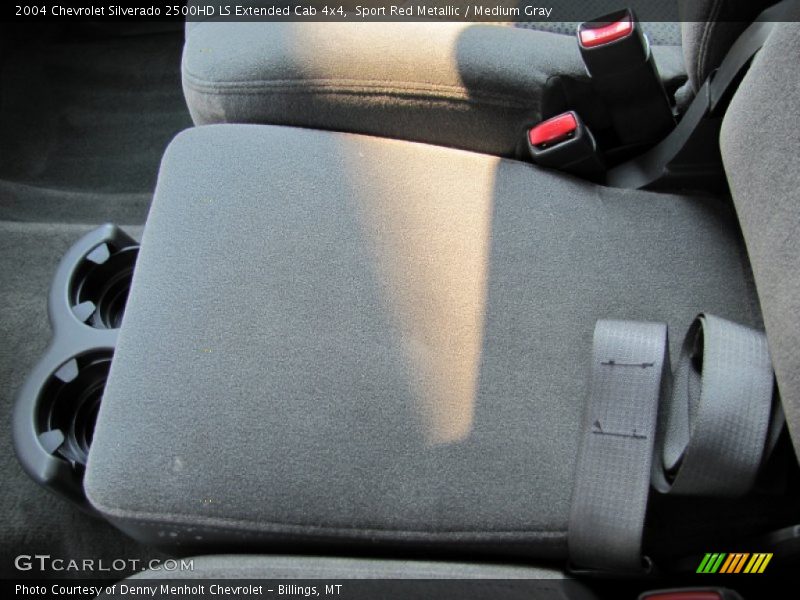 Sport Red Metallic / Medium Gray 2004 Chevrolet Silverado 2500HD LS Extended Cab 4x4