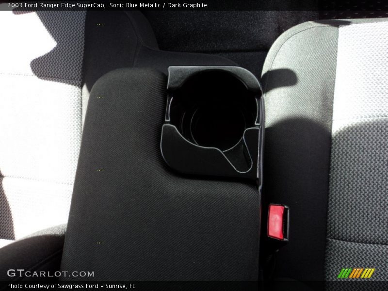 Sonic Blue Metallic / Dark Graphite 2003 Ford Ranger Edge SuperCab