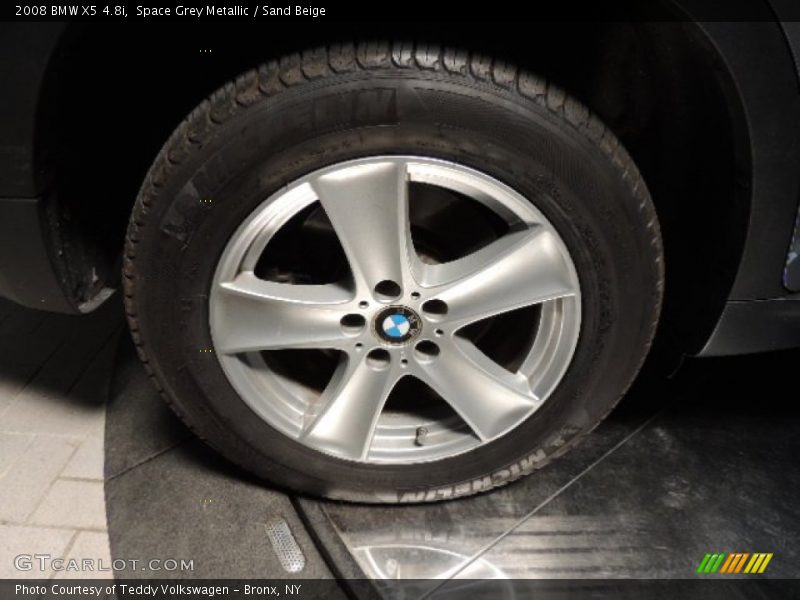 Space Grey Metallic / Sand Beige 2008 BMW X5 4.8i