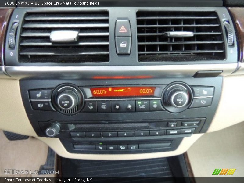 Space Grey Metallic / Sand Beige 2008 BMW X5 4.8i