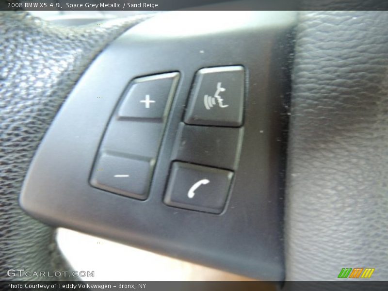 Space Grey Metallic / Sand Beige 2008 BMW X5 4.8i