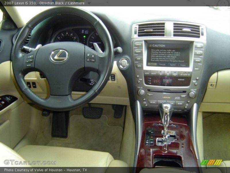 Obsidian Black / Cashmere 2007 Lexus IS 350
