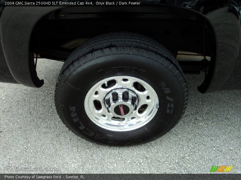 Onyx Black / Dark Pewter 2004 GMC Sierra 2500HD SLT Extended Cab 4x4