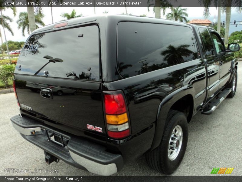 Onyx Black / Dark Pewter 2004 GMC Sierra 2500HD SLT Extended Cab 4x4