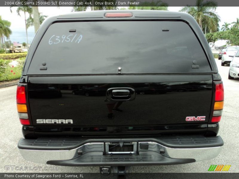 Onyx Black / Dark Pewter 2004 GMC Sierra 2500HD SLT Extended Cab 4x4