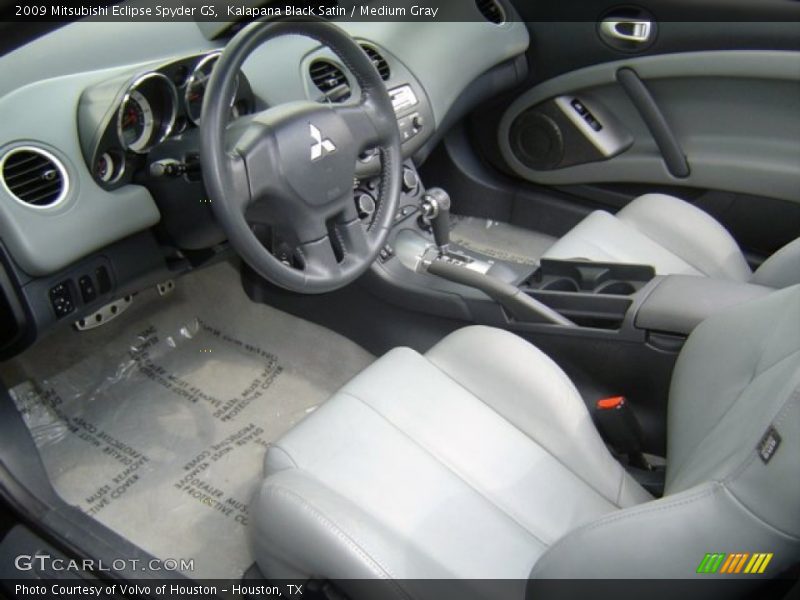 Kalapana Black Satin / Medium Gray 2009 Mitsubishi Eclipse Spyder GS
