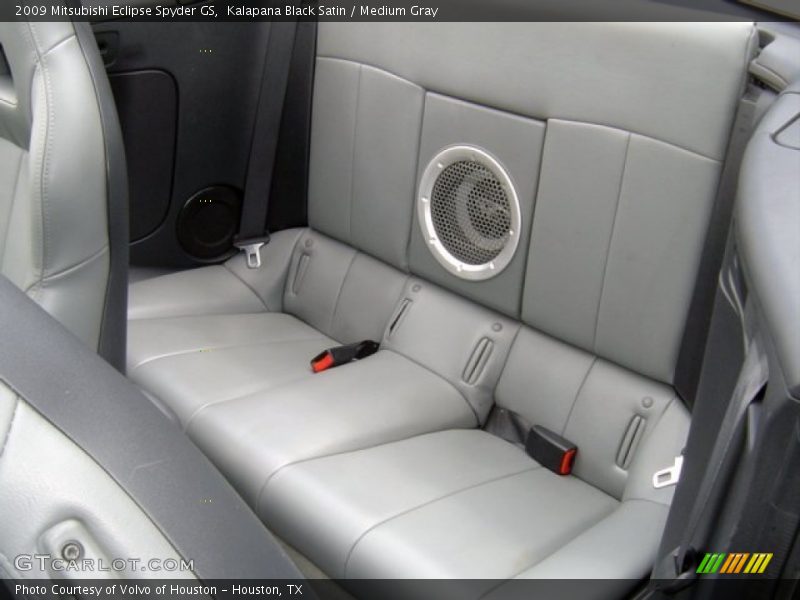 Kalapana Black Satin / Medium Gray 2009 Mitsubishi Eclipse Spyder GS
