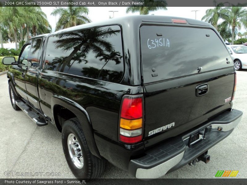 Onyx Black / Dark Pewter 2004 GMC Sierra 2500HD SLT Extended Cab 4x4