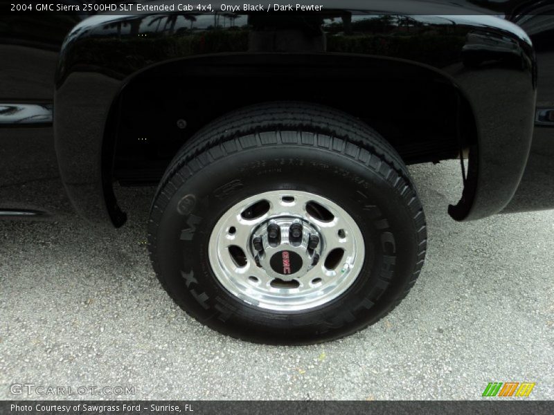 Onyx Black / Dark Pewter 2004 GMC Sierra 2500HD SLT Extended Cab 4x4