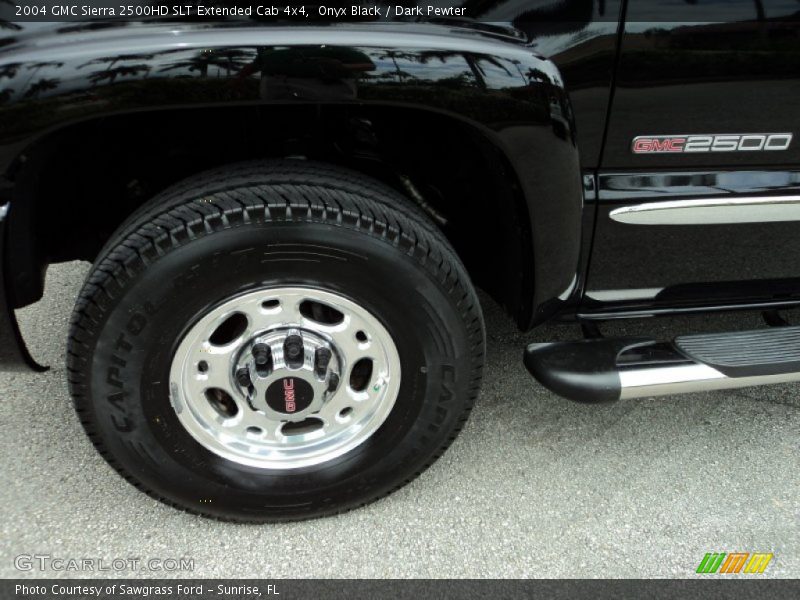 Onyx Black / Dark Pewter 2004 GMC Sierra 2500HD SLT Extended Cab 4x4
