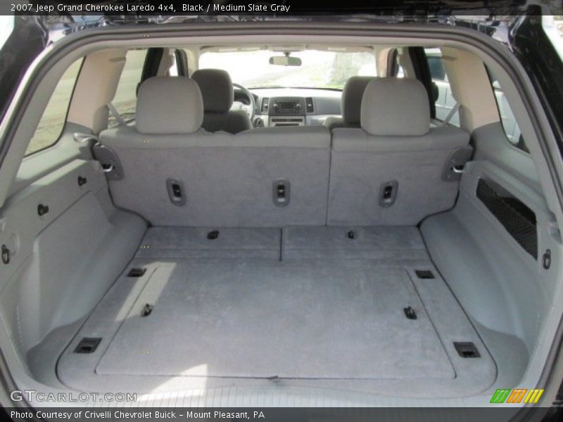 Black / Medium Slate Gray 2007 Jeep Grand Cherokee Laredo 4x4
