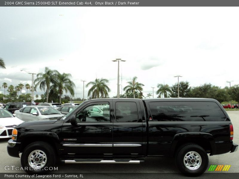 Onyx Black / Dark Pewter 2004 GMC Sierra 2500HD SLT Extended Cab 4x4