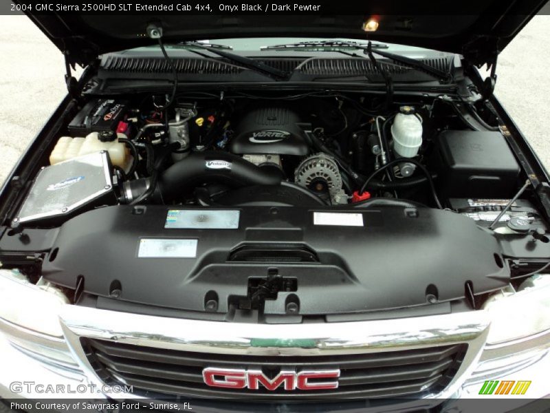 Onyx Black / Dark Pewter 2004 GMC Sierra 2500HD SLT Extended Cab 4x4