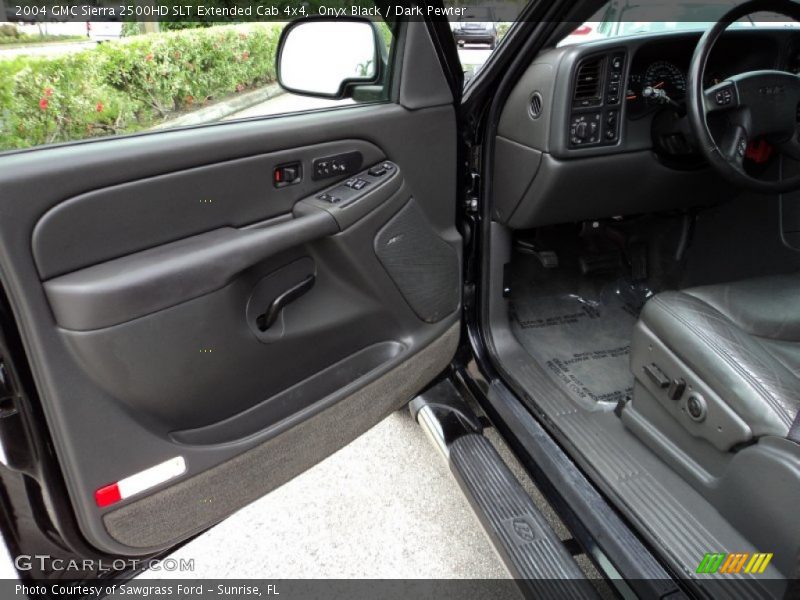 Onyx Black / Dark Pewter 2004 GMC Sierra 2500HD SLT Extended Cab 4x4
