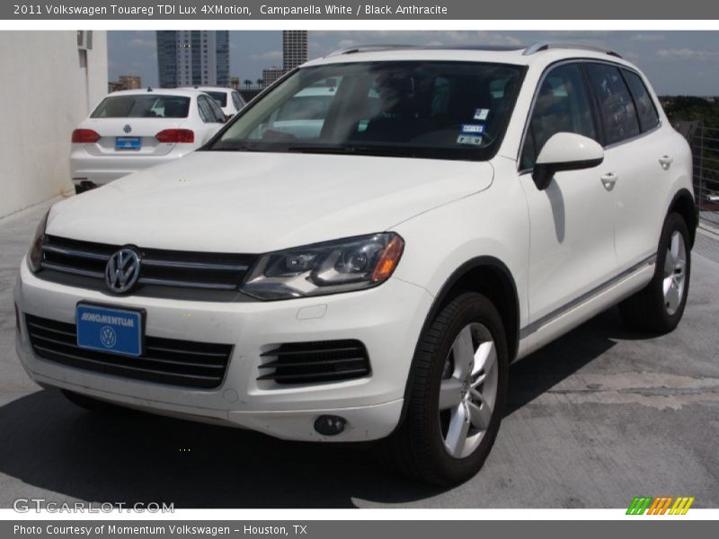 Campanella White / Black Anthracite 2011 Volkswagen Touareg TDI Lux 4XMotion