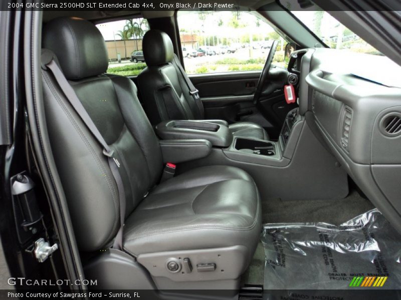 Onyx Black / Dark Pewter 2004 GMC Sierra 2500HD SLT Extended Cab 4x4