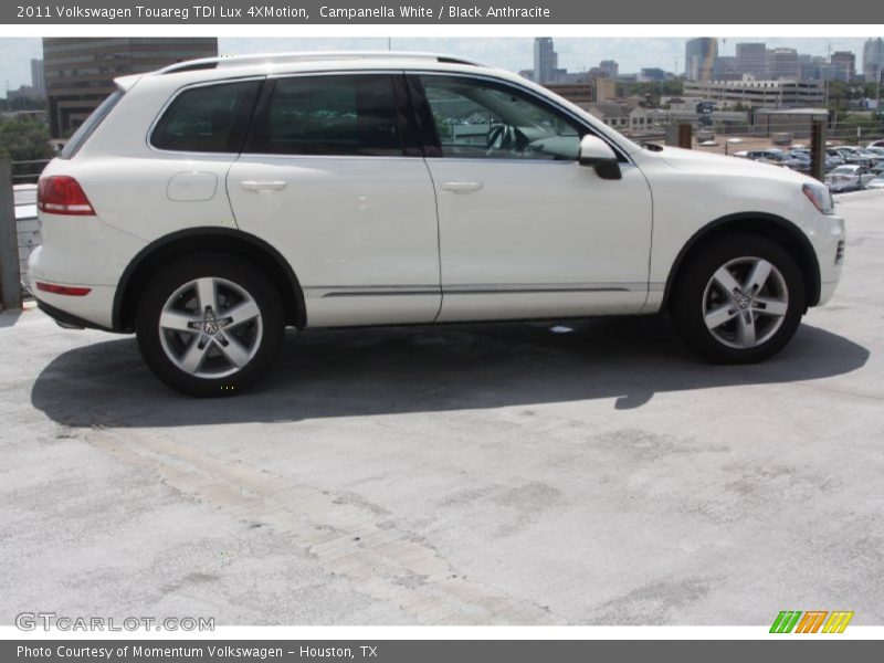 Campanella White / Black Anthracite 2011 Volkswagen Touareg TDI Lux 4XMotion