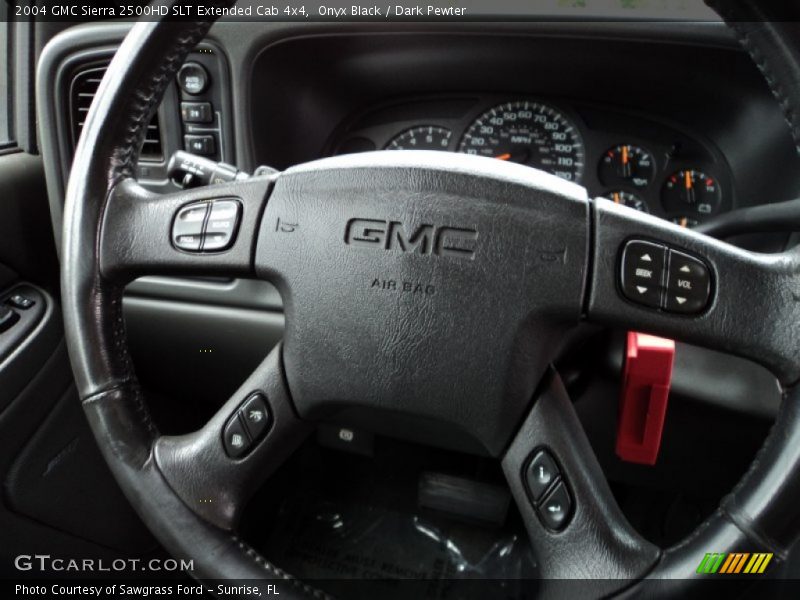 Onyx Black / Dark Pewter 2004 GMC Sierra 2500HD SLT Extended Cab 4x4