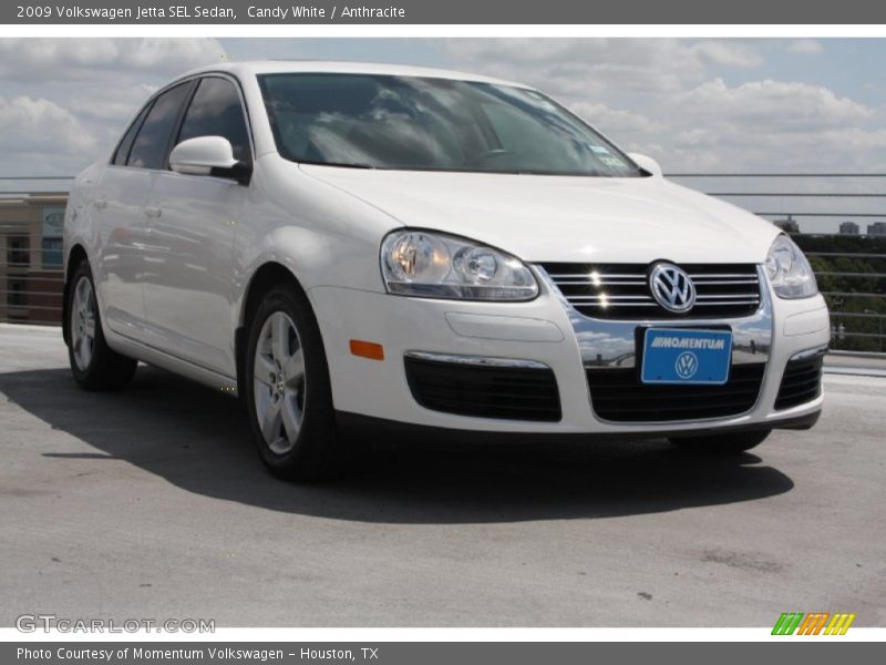 Candy White / Anthracite 2009 Volkswagen Jetta SEL Sedan