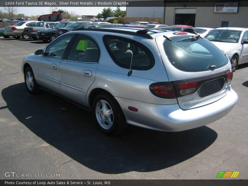 Silver Frost Metallic / Medium Graphite 1999 Ford Taurus SE Wagon