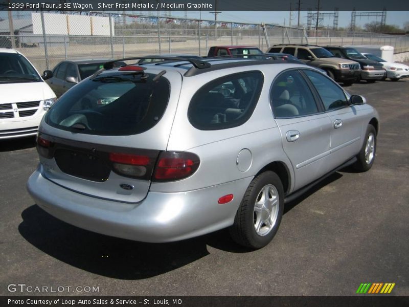 Silver Frost Metallic / Medium Graphite 1999 Ford Taurus SE Wagon